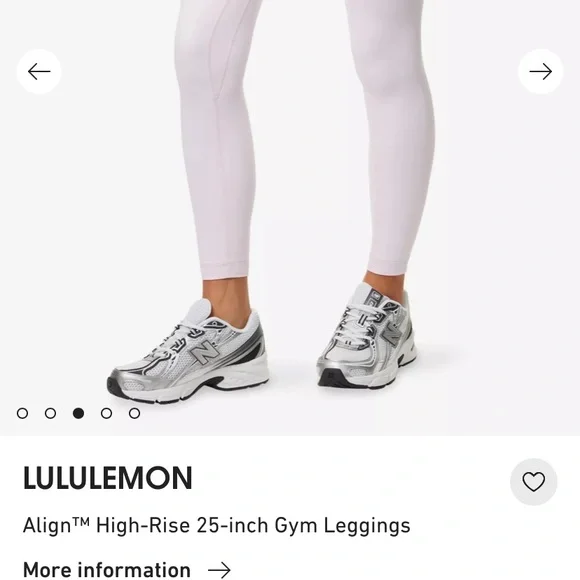 NWT lululemon BLISSFUL PINK align 25” leggings size US 4 - Picture 6 of 15